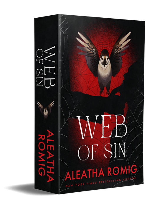 WEB OF SIN (books 1 - 3 Sparrow Webs) Special Edition Signed paperback