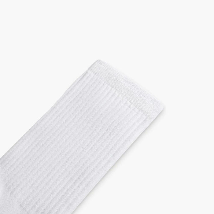 Women's Eco-Friendly Crew Socks | White